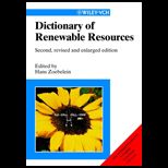 Dictionary of Renewable Resources