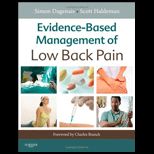 Evidence Based Management of Low Back Pain