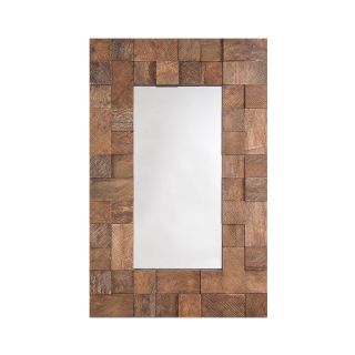 Palma Wall Mirror, Brown