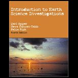 Introduction to Earth Sciences Investigations