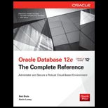 Oracle Database 12C  The Complete Reference