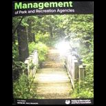 Management of Park and Recreation Agencies With Cd