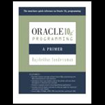 Oracle10G Programming  Primer  Text Only