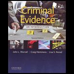 Criminal Evidence  Introduction