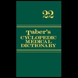Tabers Cyclopedic Medical Dictionary Indexed