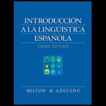 Introduccion a La Linguistica Espanola