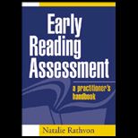 Early Reading Assessment  Practitioners Handbook