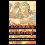 Princeton Readings in Political Thought  Essential Texts since Plato