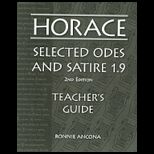 Horace Selected Odes and Satire (Teacher Guide)