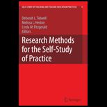 Research Methods for Self   Study of Practice