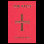Rites of the Catholic Church, Volume 1
