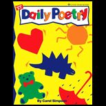 Daily Poetry, Grades K 3