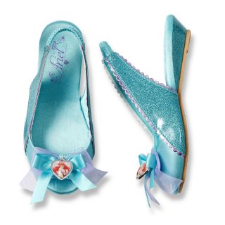 Disney Ariel Costume Shoes, Blue, Girls