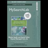 Mental Health and Social Policy   Mysearchlab