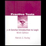Concise Introduction to Logic Practice Tests