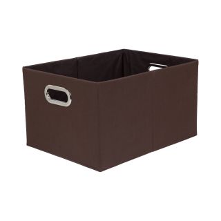 Creative Bath Fold N Store Tote Hamper, Brown