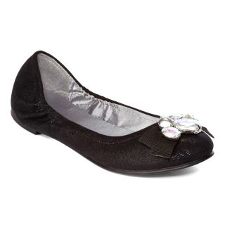 CL BY LAUNDRY Gem Stone Ballet Flats, Black, Womens
