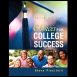 Choices for College Success