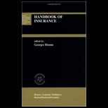 Handbook of Insurance