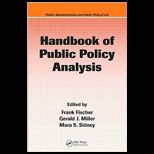 Handbook of Public Policy Analysis