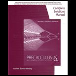 Precalculus Mathematics for Calc. INSTRUCTORS SOLUTION <
