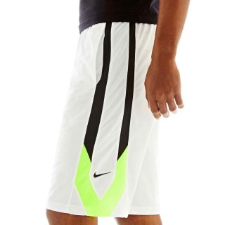 Nike Dri FIT Unified Basketball Shorts, White, Mens