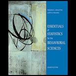 Essentials of Stat. for Behavioral.   With Access (2304)