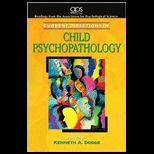 Current Directions in Child Psychopathology