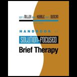 Handbook of Solution Focused Brief Therapy