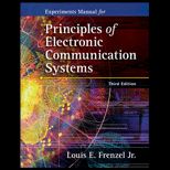 Principles of Electronic Communications Systems   Lab Manual