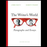 Writers World Paragraphs and Essays (Custom Package)