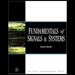 Fundamentals of Signals and Systems   With CD