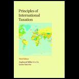 Principles of International Taxation (Intl. Ed)
