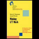 Making I/T Work An Executives Guide