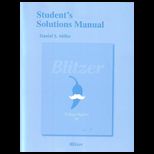 College Algebra Stud. Solution Manual