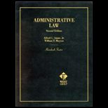 Administrative Law  Hornbook (Cloth)