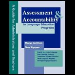 Assessment and Accountability in Language Education Programs  A Guide for Administrators and Teachers