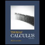 Thomas Calculus, Part Two Multivariable