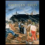 American Issues, Volume II Since 1865