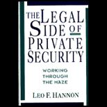 Legal Side of Private Security