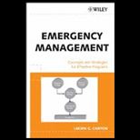 Emergency Management  Concepts and Strategies for Effective Programs