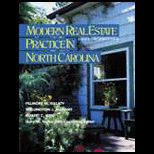 Modern Real Estate Practice in North Carolina
