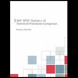 IBM SPSS Statistics 19 Statistical Procedures Companion   With Cd