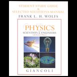 Physics for Science and Engineering With Modern Physics, VI   Student Study Guide