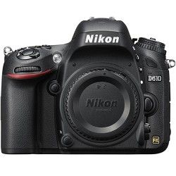 Nikon D610 FX format 24.3 MP 1080p video Digital SLR Camera   Body Only