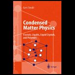 Condensed Matter Physics Crystals, 
