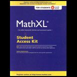 MathXL Standalone   Access Card (6 Month)