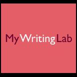 New Mywritinglab   Standalone Access Code