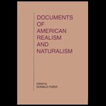 Documents of American Realism and Naturalism