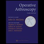 Operative Arthroscopy   With Dvd